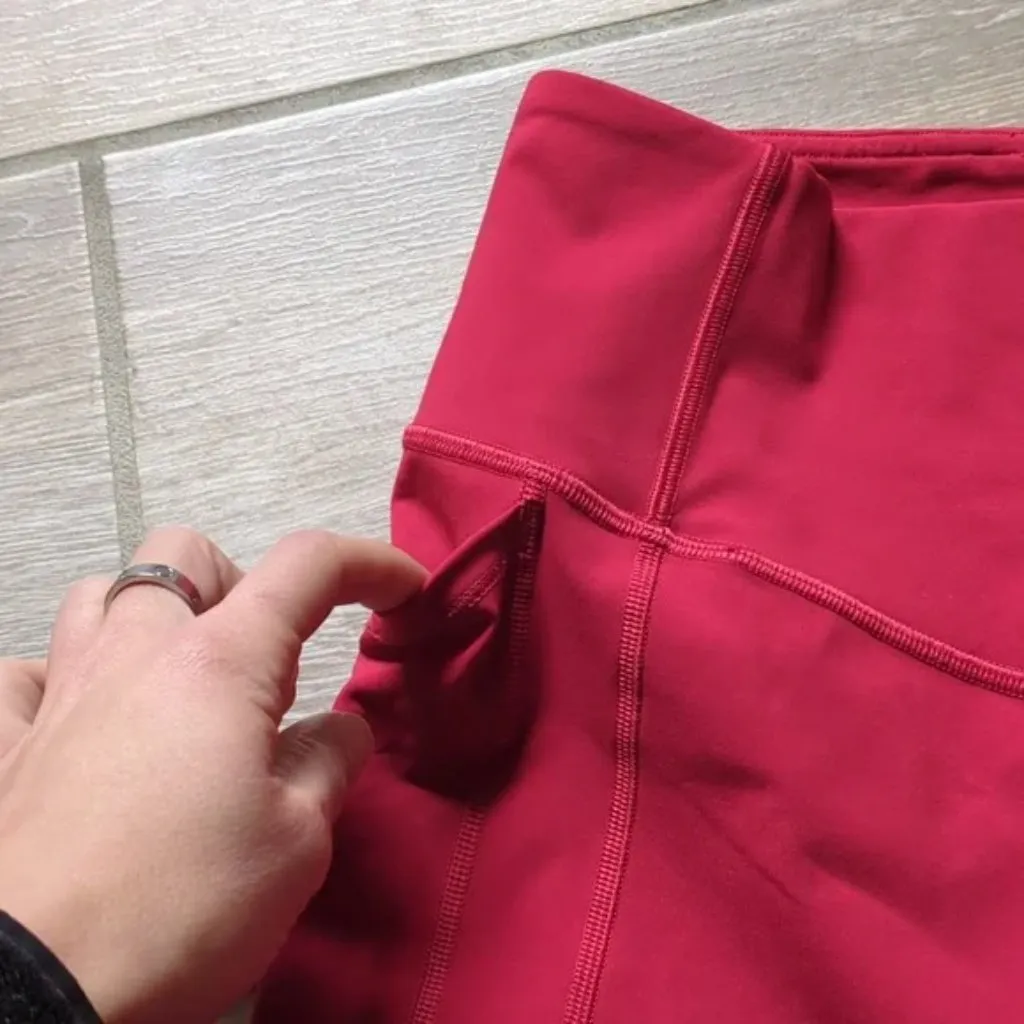 Lululemon All The Right Places Crop II 23" w6apxs | Red Cropped Leggings - Image 5