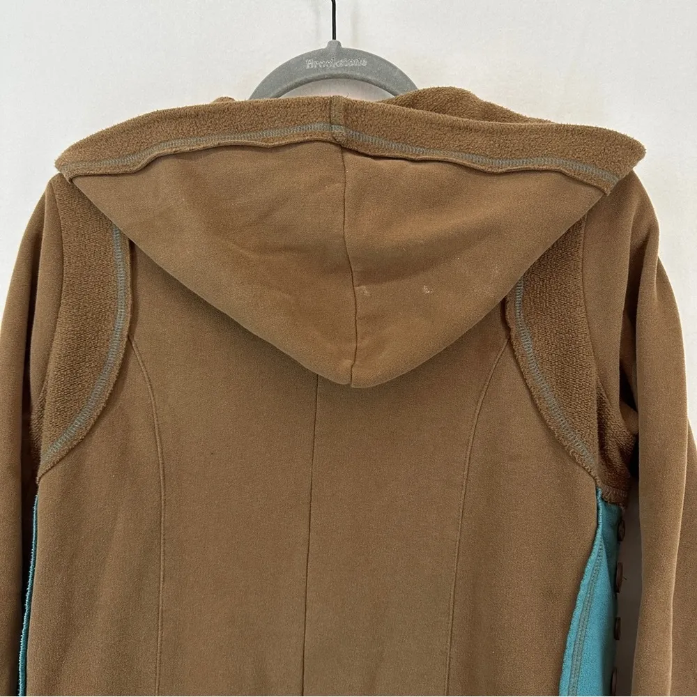 Bleu Bayou Casual Wear Jacket Button Womans M Blue Brown Size M - Image 8