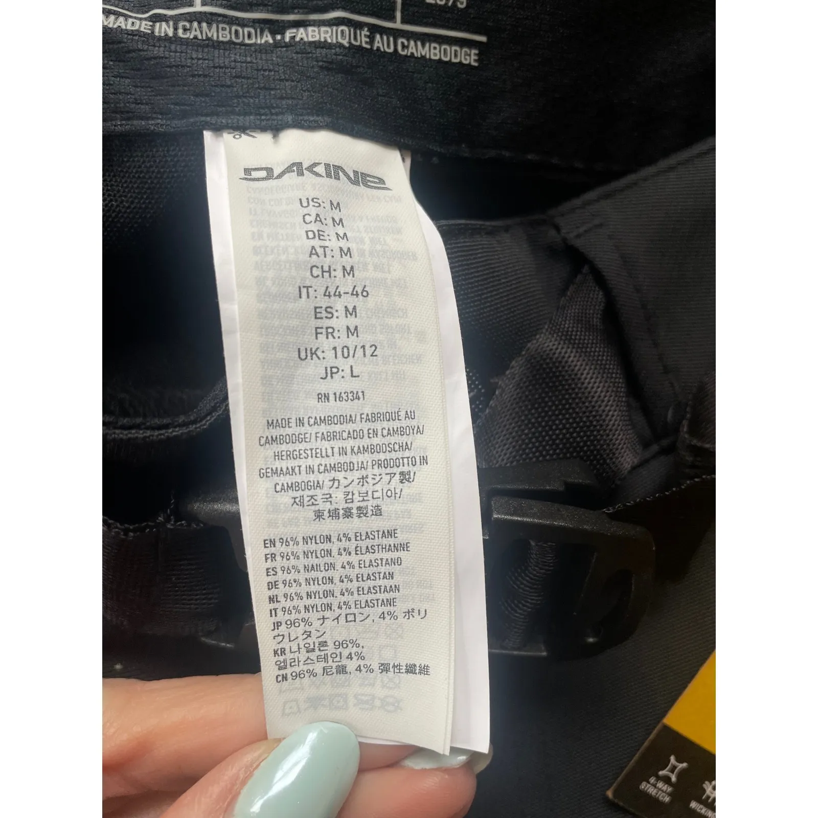 Dakine Thrillium Womens MTB Bike Pants Black Size M New With Tags - Image 12