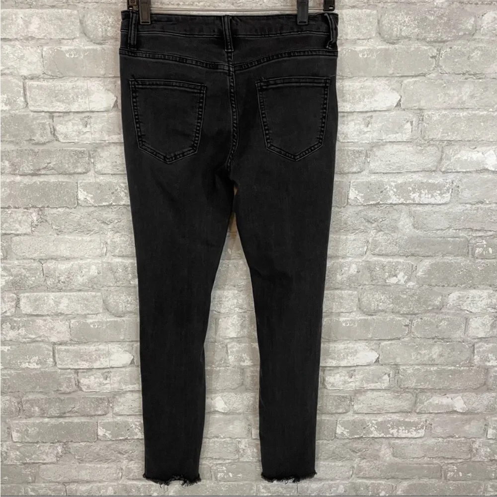 J.O.A. Black Skinny Distressed Jeans - Image 3