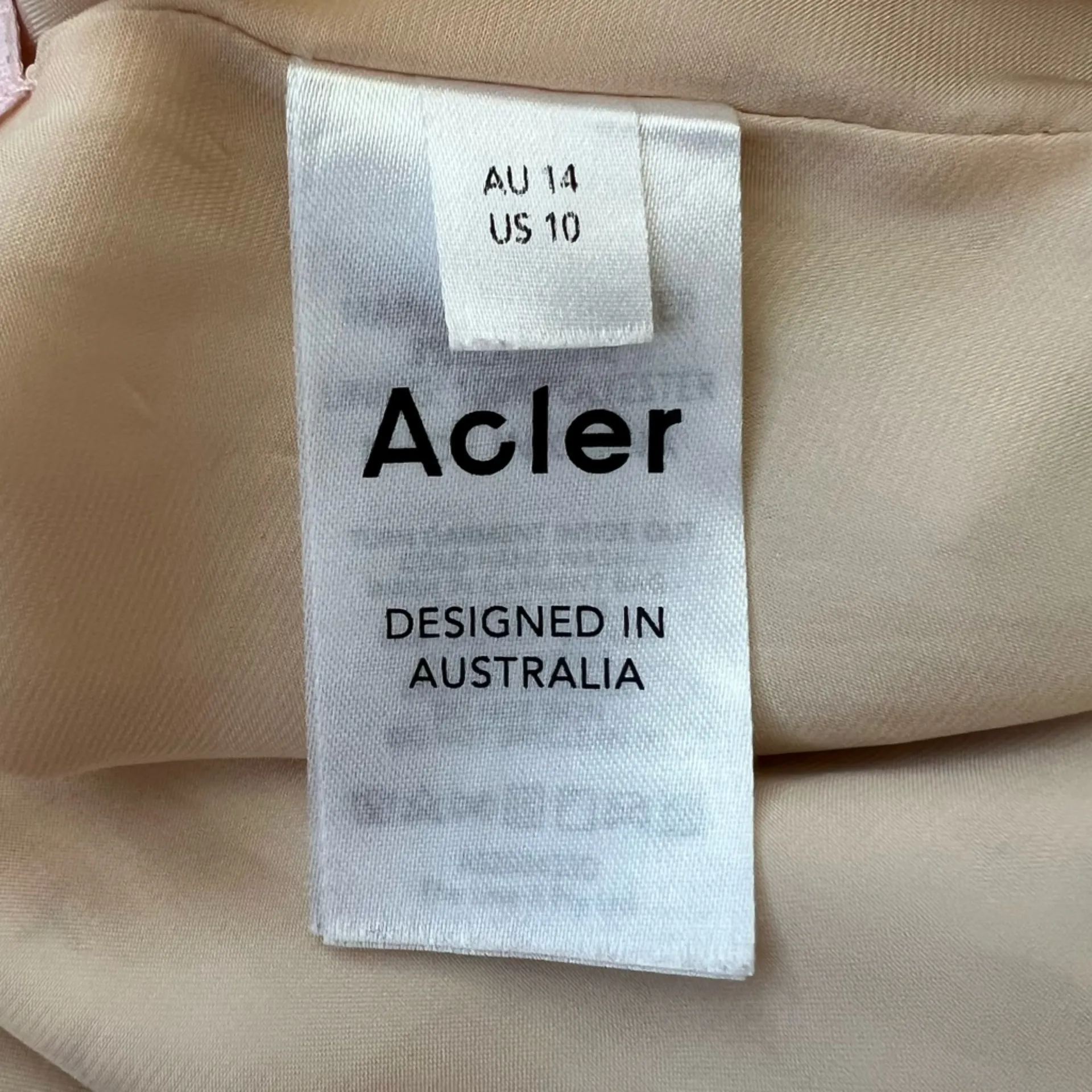 ACLER Women’s Vales Pink Floral Ditsy Blossum Handkerchief Hem Midi Dress Sz 10 - Image 10