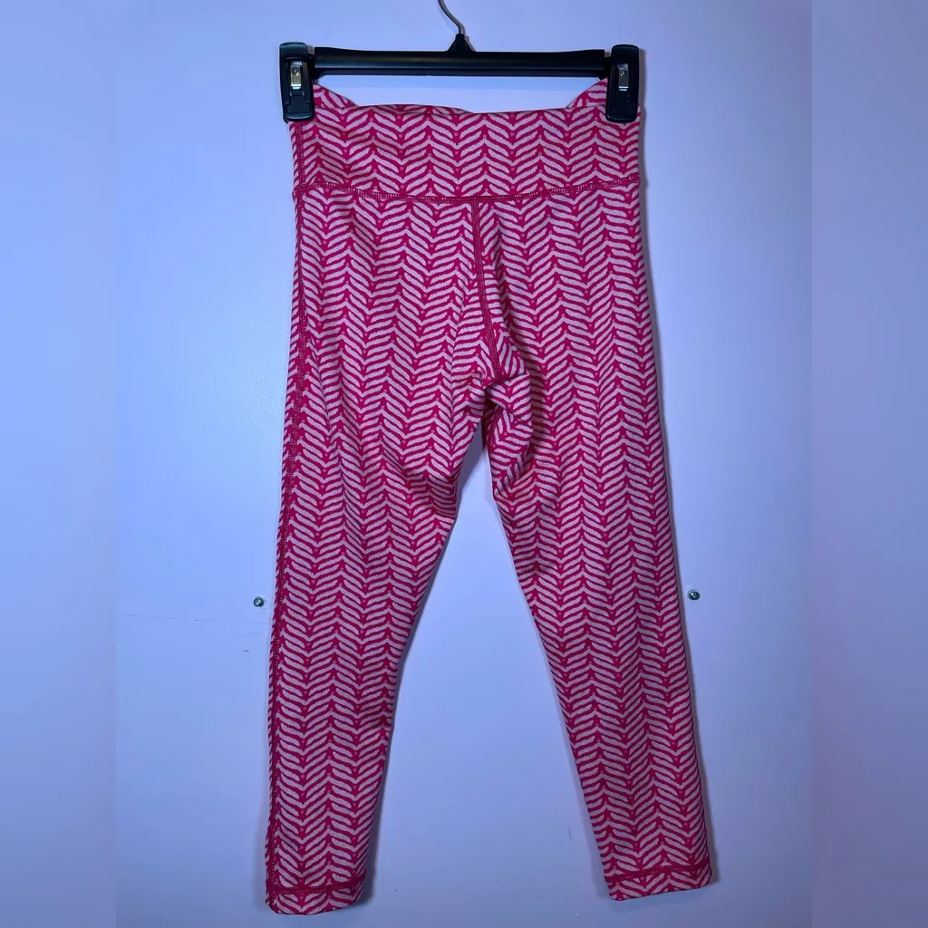 Vineyard Vines Performance Leggings‎ Pink printed pattern size XXS - Image 2