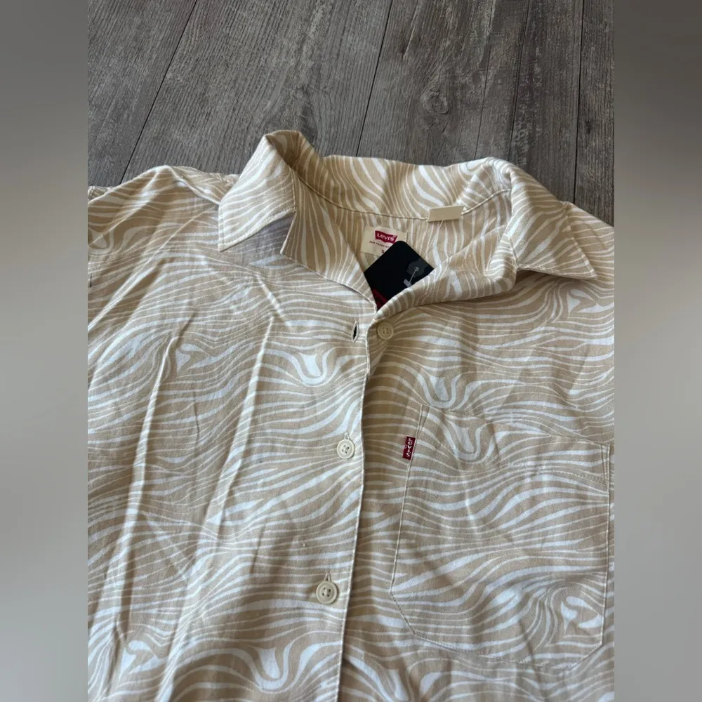 LEVI’S Nia Beige Patterned Women's Top - Image 9