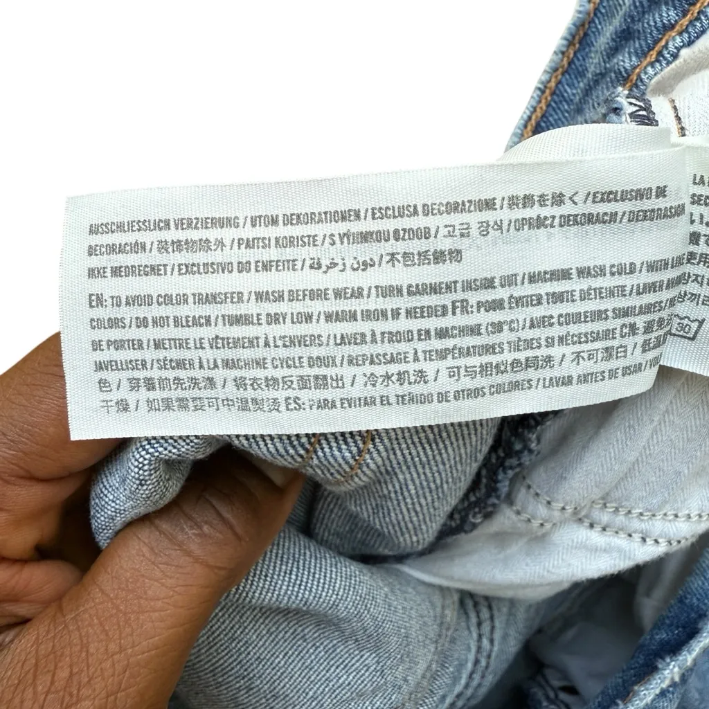 Abercrombie & Fitch The 90s Straight Ultra High Rise size 30/10 R - Image 7