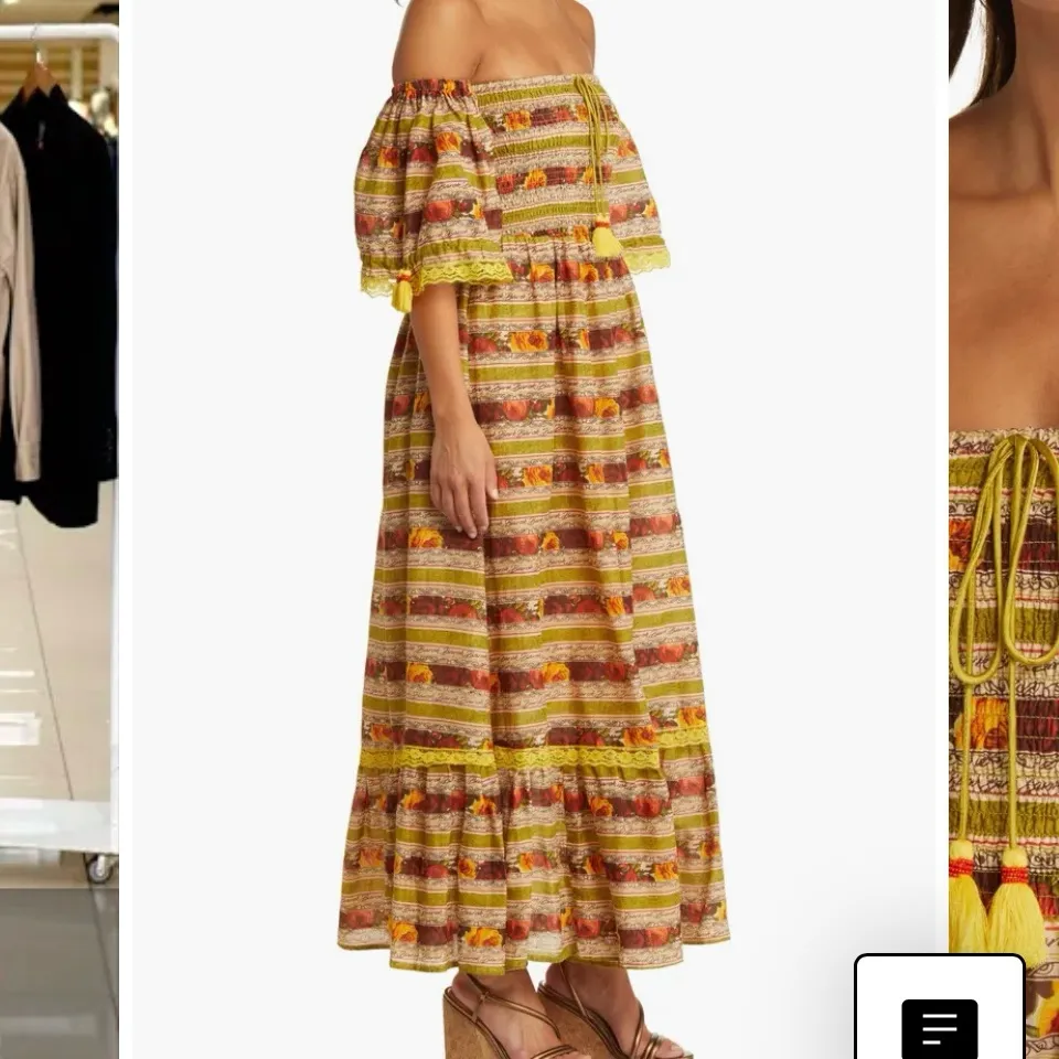 NWT Anthropology Barok Paris Puff Sleeve‎ Dress size Small $199 - Image 3