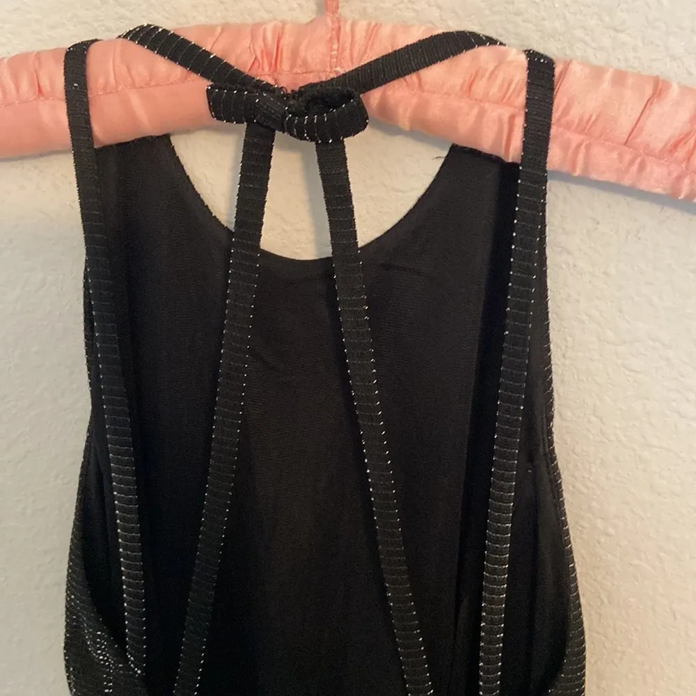 90s Reggio Shimmer Stitch Gown Size 8 - Image 8