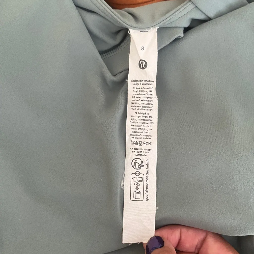 Lululemon Align Tank Crater Blue - Image 6