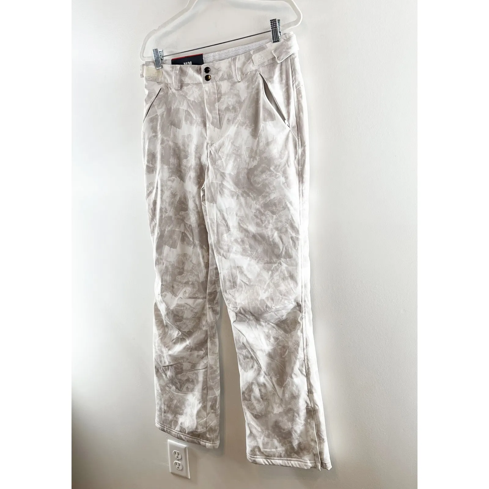 Gerry Camo Snow Ski Winter Pants White Camo Medium - Image 9