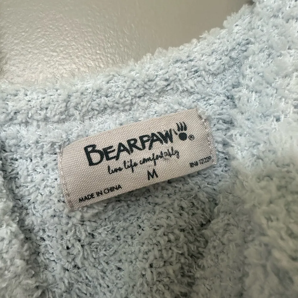 Bearpaw Blue Fuzzy Tank - Image 3