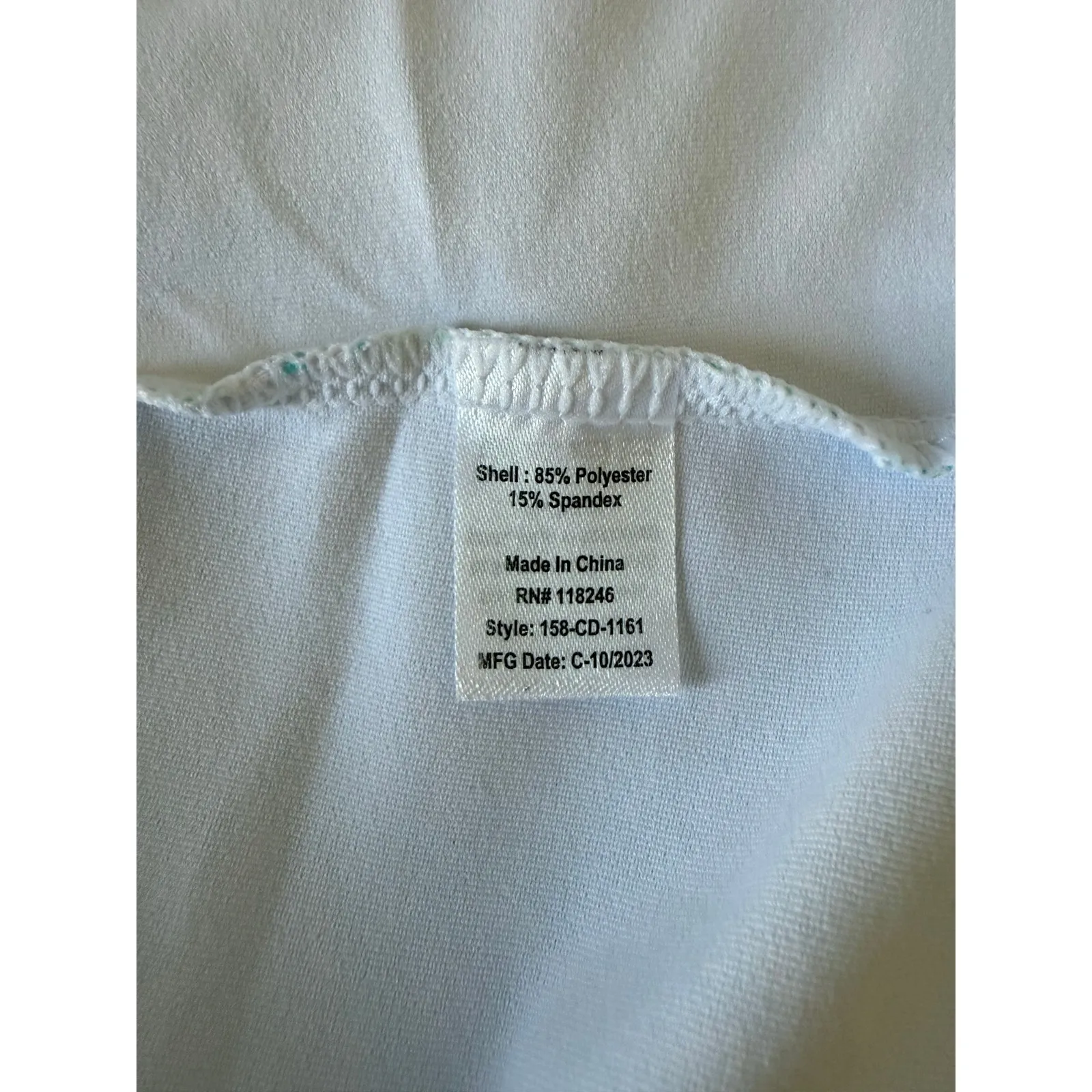 NWT Cabana Life Cote d'Azur 1/4 Zip Sleeveless Sun Protection Dress Size Large Blue - Image 9