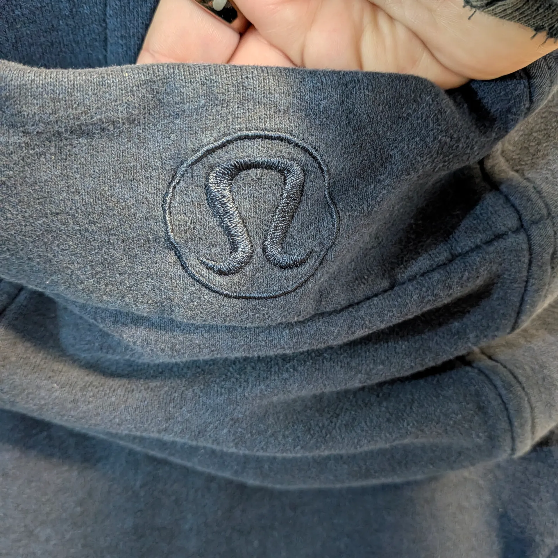 Lululemon Older Navy Blue Full Zip Scuba Size 2 - Image 6