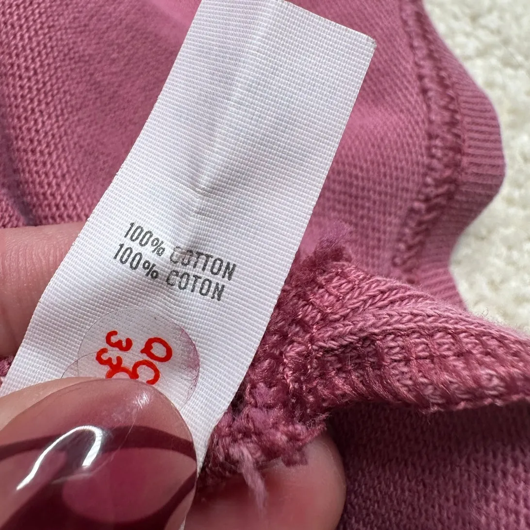 Aerie: "Up All Night Club" Dusty Red Crewneck Sweatshirt - Image 8