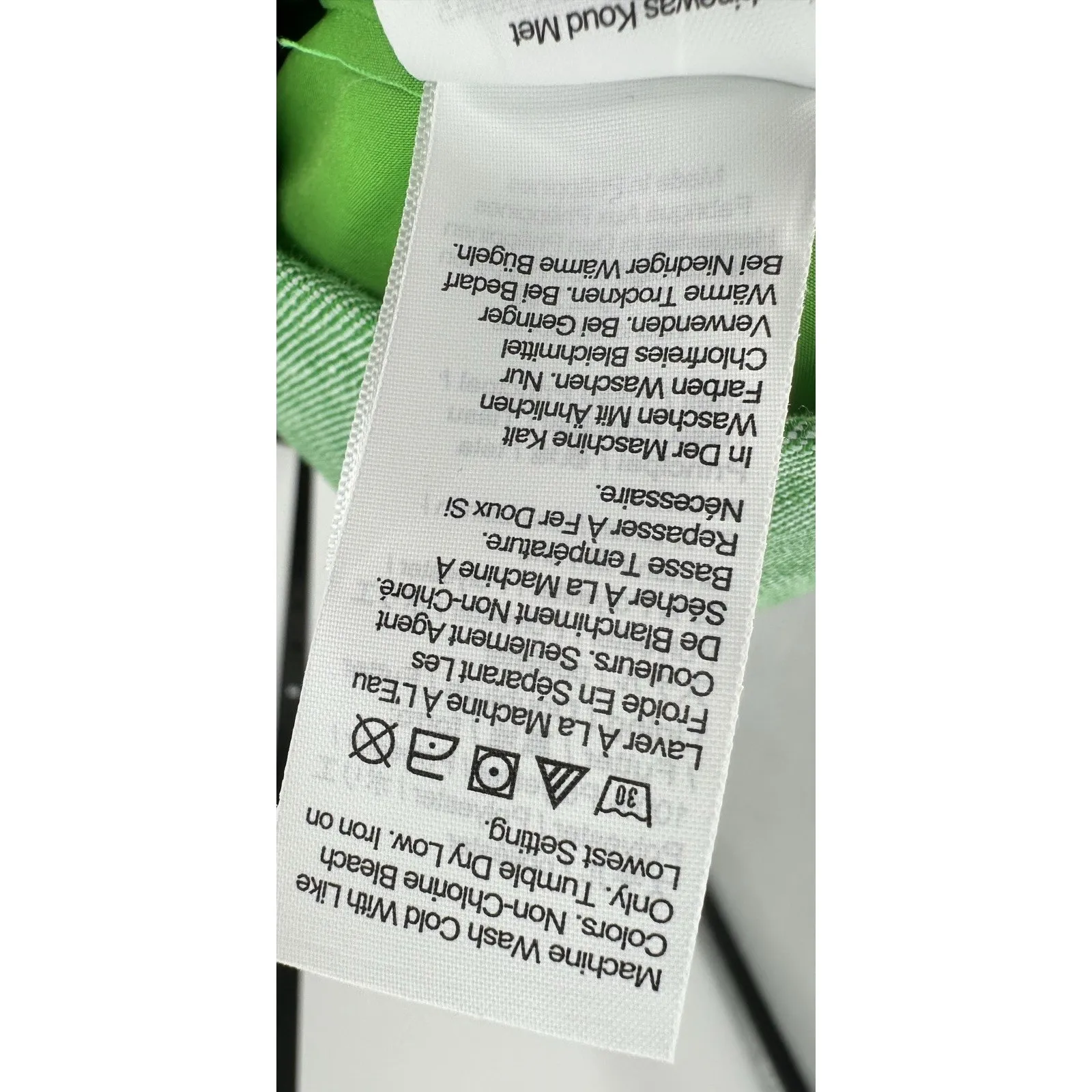 J.Crew Hayden Green Linen Blend Cropped Pants Women’s Size 0 Summer Trouser - Image 9