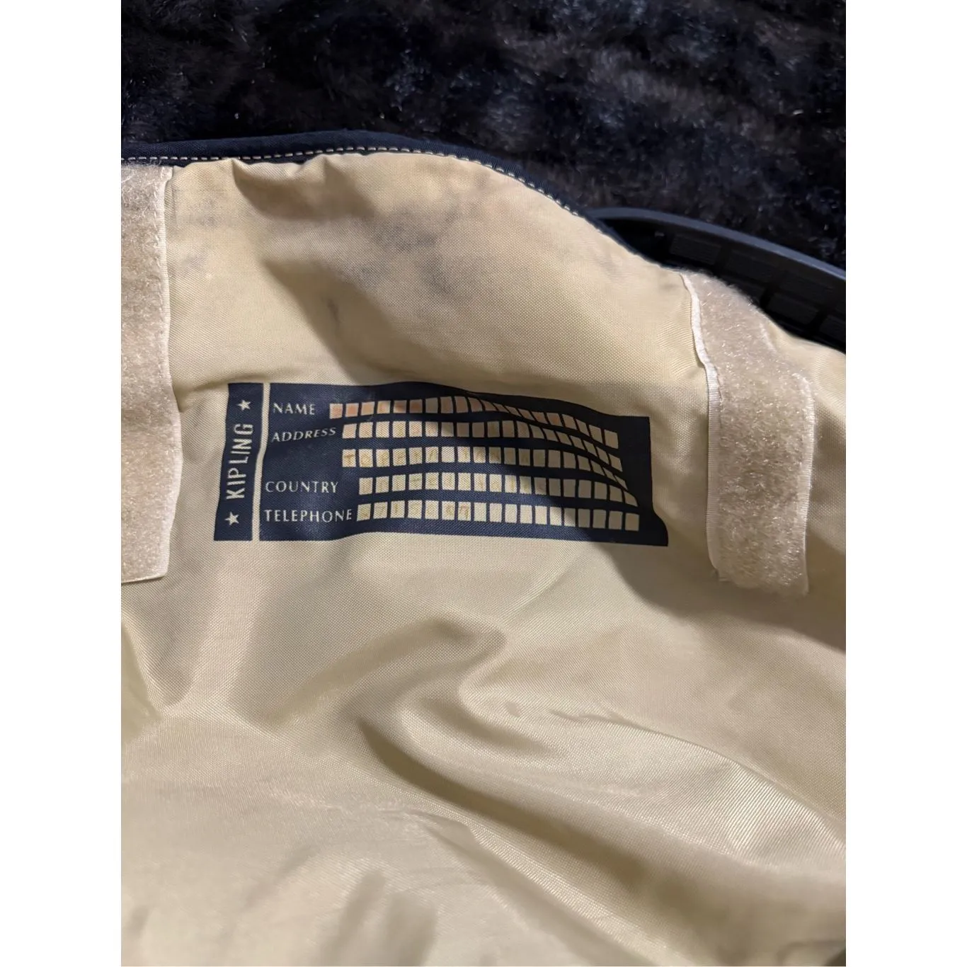 KIPLING Black WOMENS  MEDIUM SHOULDER BAG PURSE SATCHEL Travel 17x12 - Image 5