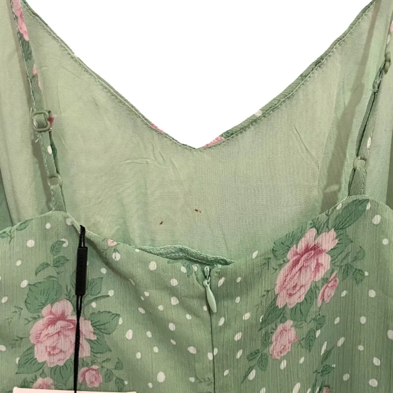 Hello Molly Green Floral Maxi Dress - Size 8 - NWT  - Image 8