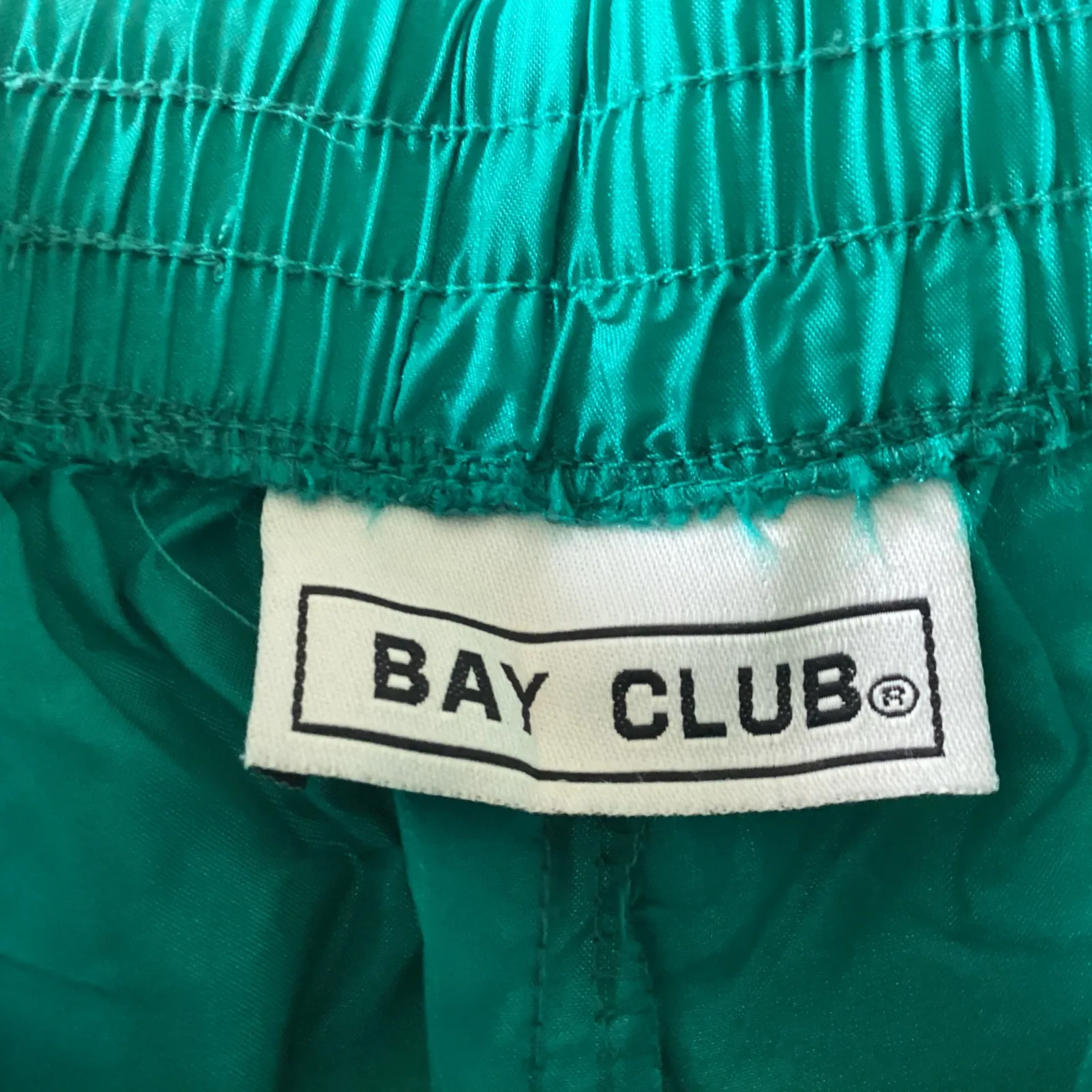 Bay Club Track Pants Green Size M - Image 2