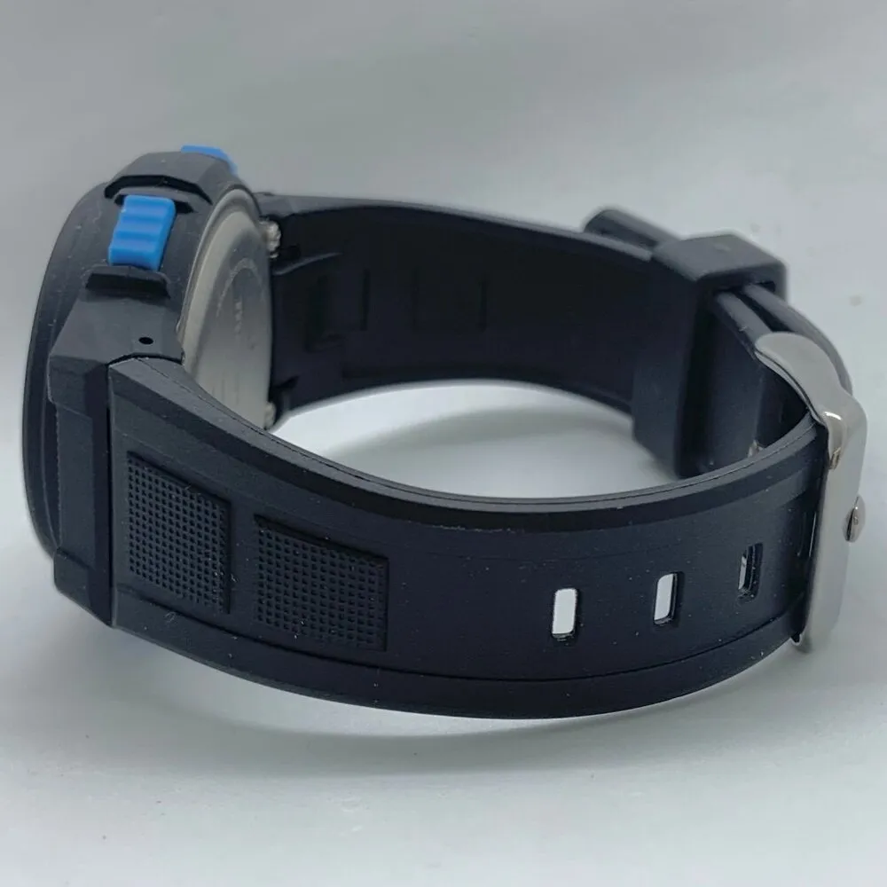 Marathon chrono alarm ladies digital 38mm watch blue black tone 50M WR - Image 3