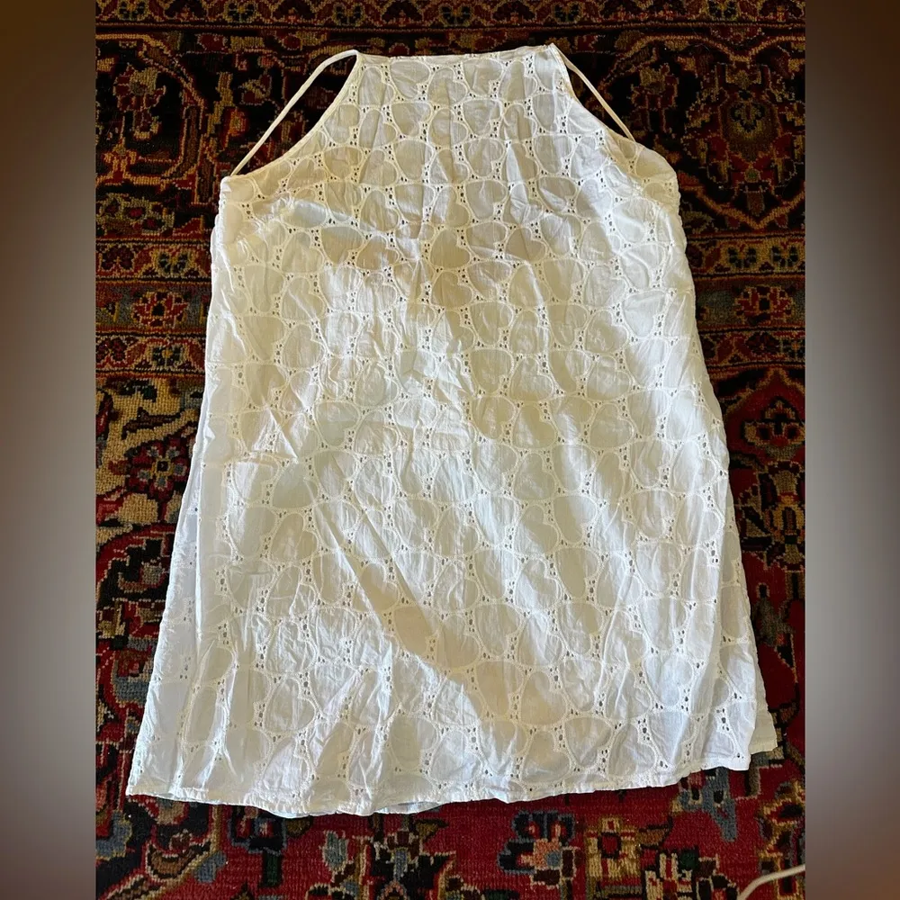 Eyelet Heart Dress Size 8 - Image 2