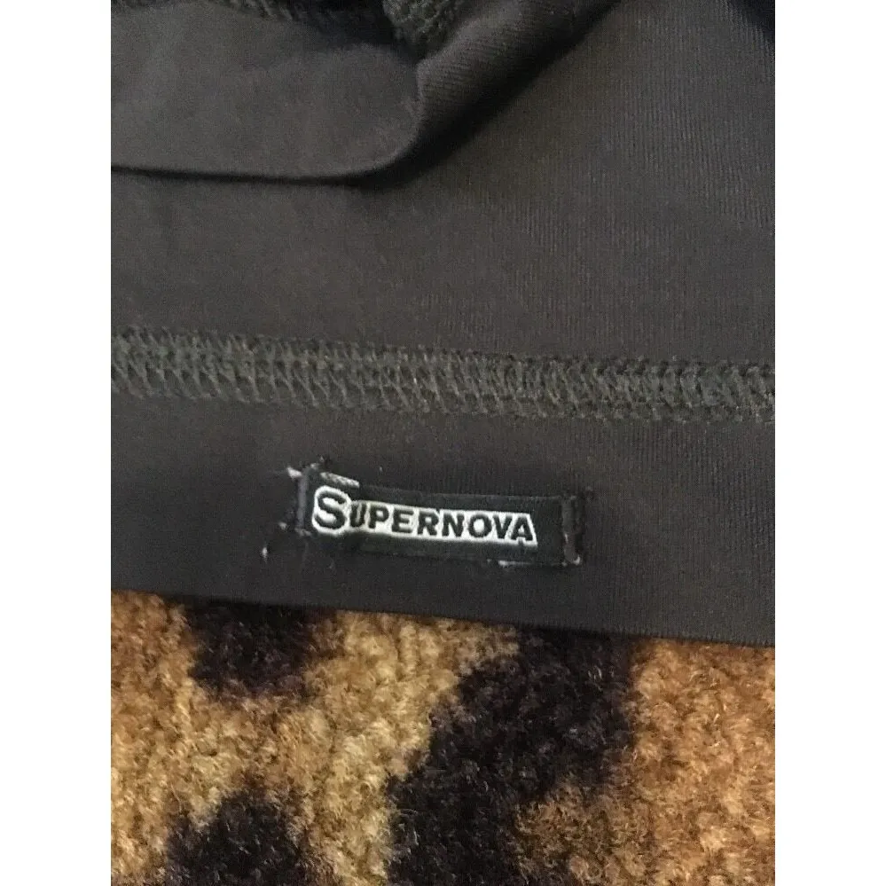 Womens Adidas Supernova Tennis Skort Skirt Built In Shorts XL Black & White - Image 4