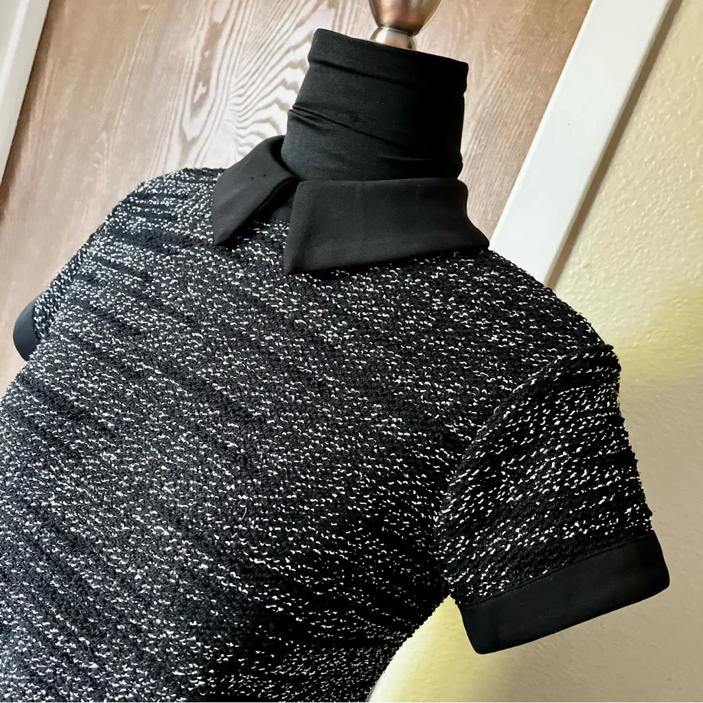 Maison Jules tweed shift dress - Image 3