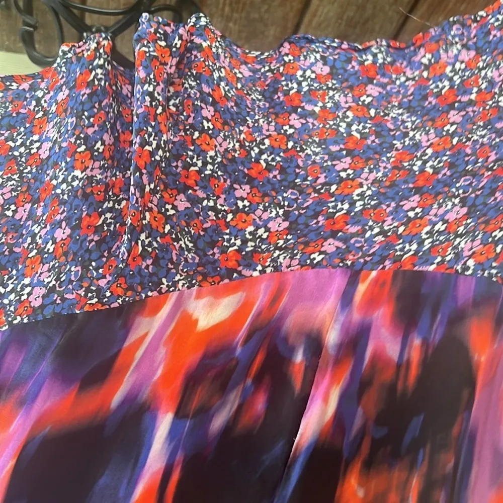 Parker “Colleen” Combo Silk Blend Dress - Image 14