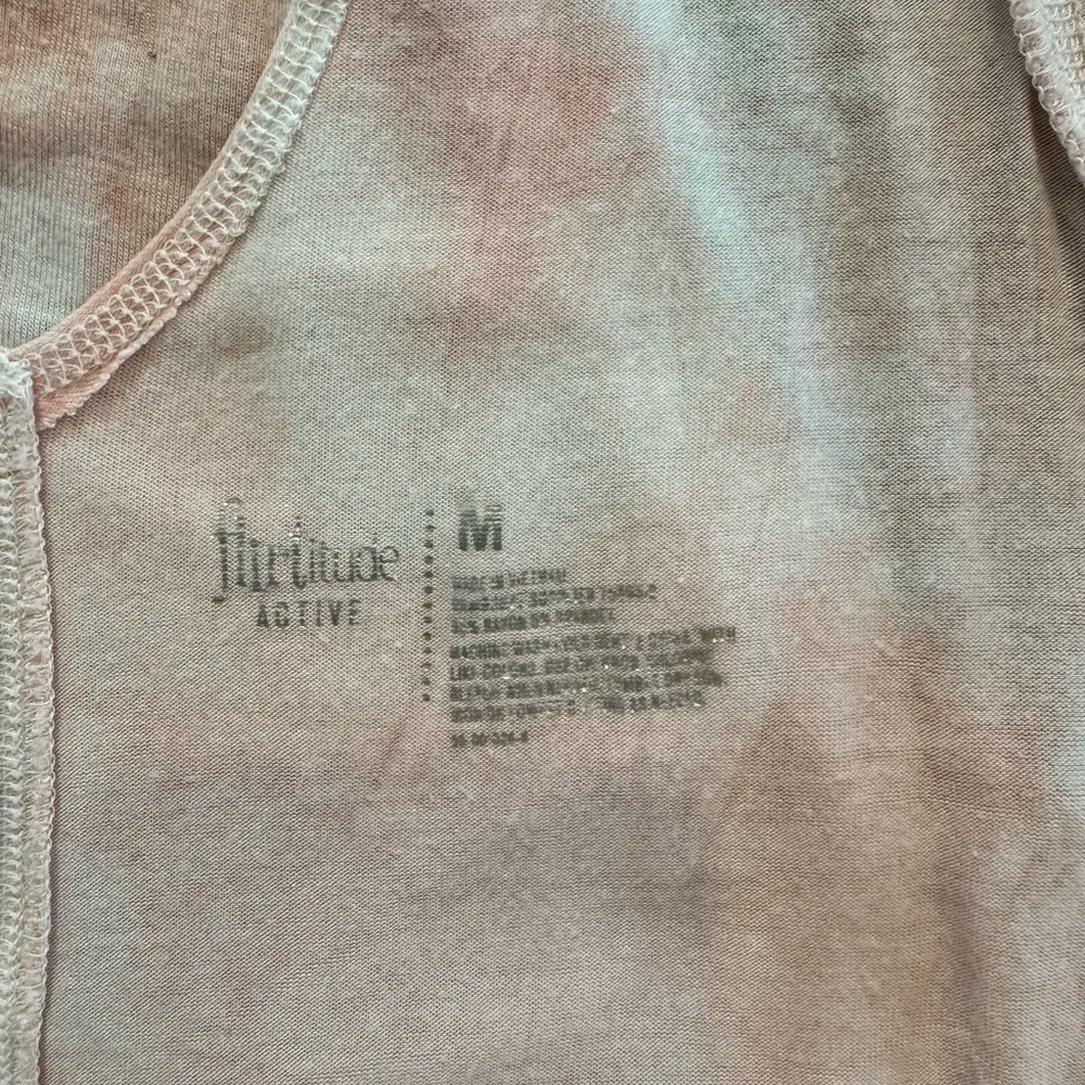 Tie-Dye Sleeveless Top - Orange - Image 3