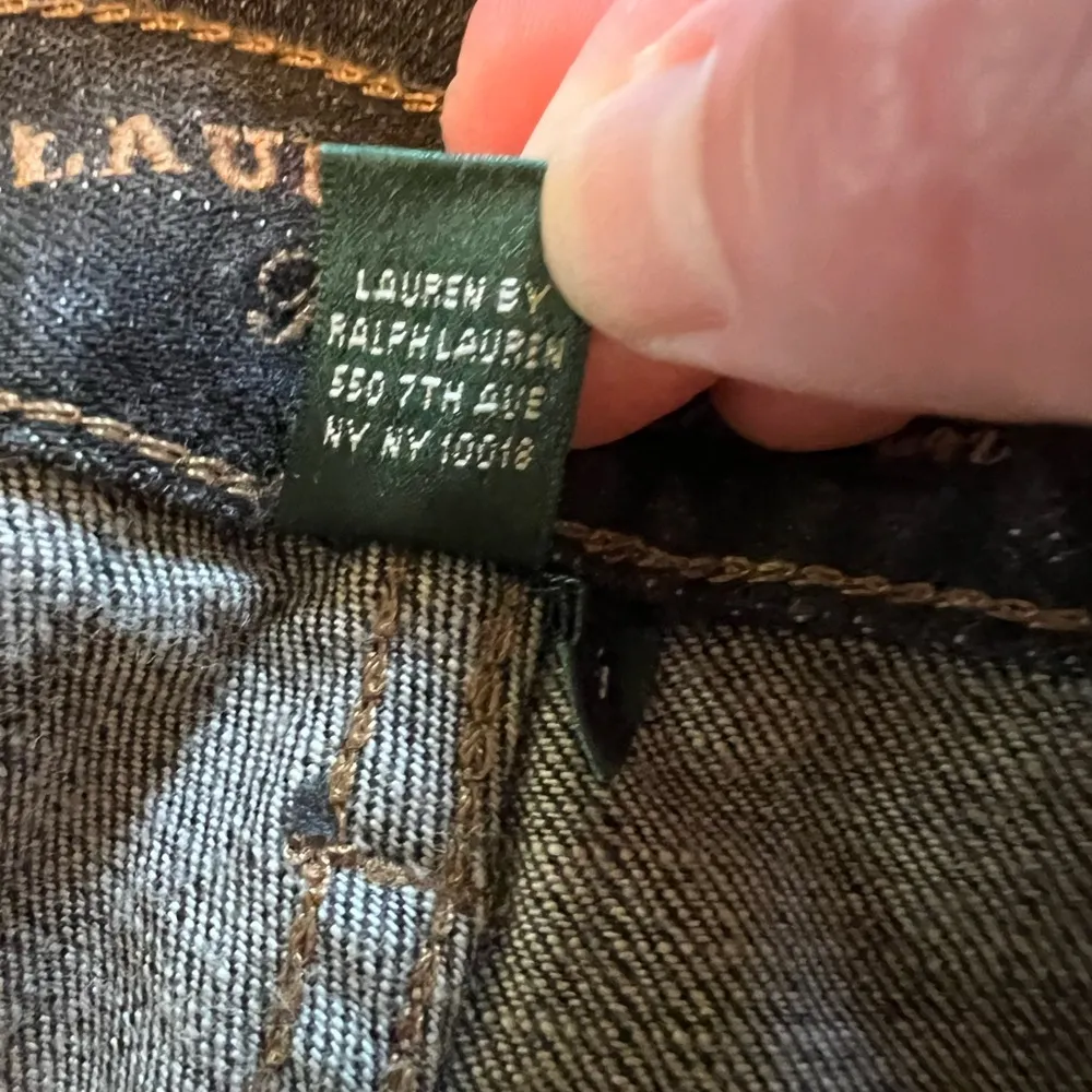 Lauren Jeans Co. Vintage Blue Denim Jeans Ralph Lauren Y2K Decorative Patches 16 - Image 15