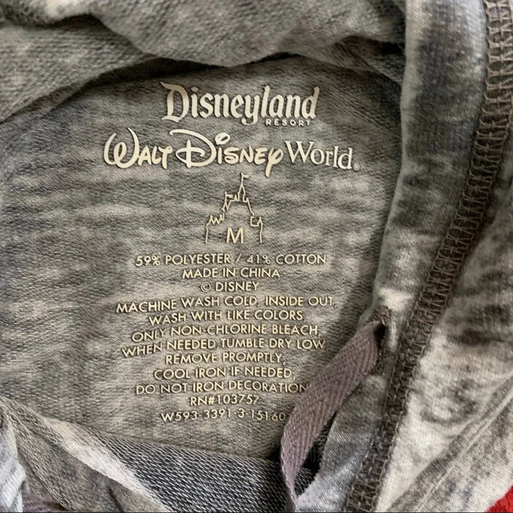 Disney Mickey Mouse Hoodie size Women's Medium - Image 4