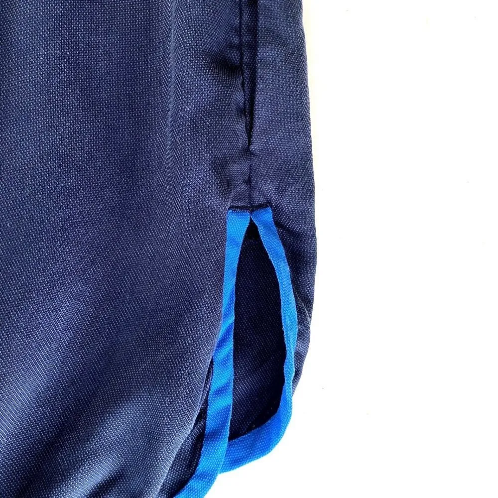 Lacoste Womens Shift Dress Lyocell Navy Blue Short Sleevesl Sz 34 XXS US2 - Image 7