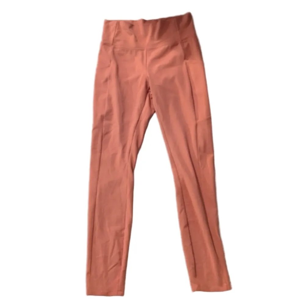 Rei Orange Leggings With Pockets Size Small - Image 6