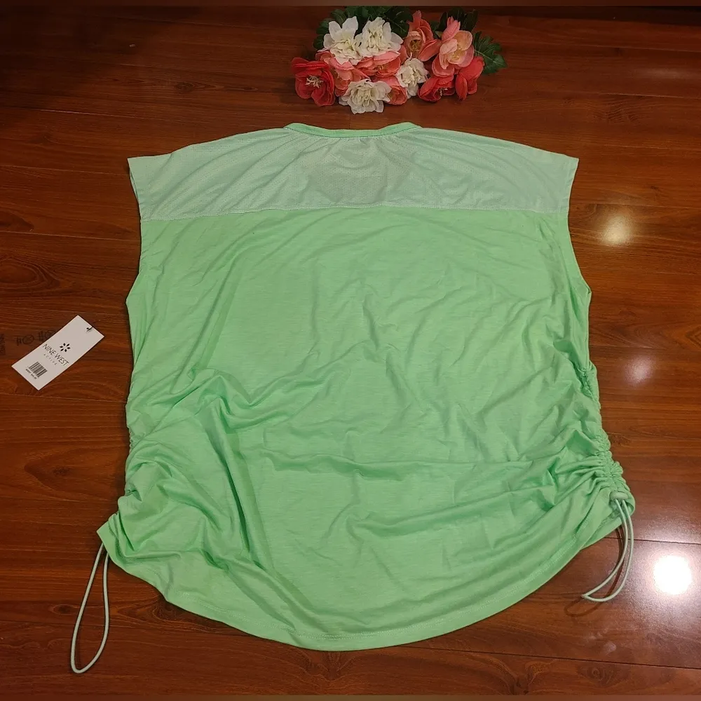 Active Green Athletic Shirt Size 2X - Image 3