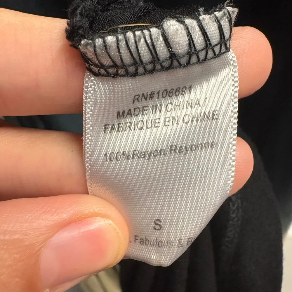 Young Fabulous & Broke From Revolve Dip Dyed Navy Ombré Maxi Dress Size Small - Image 3