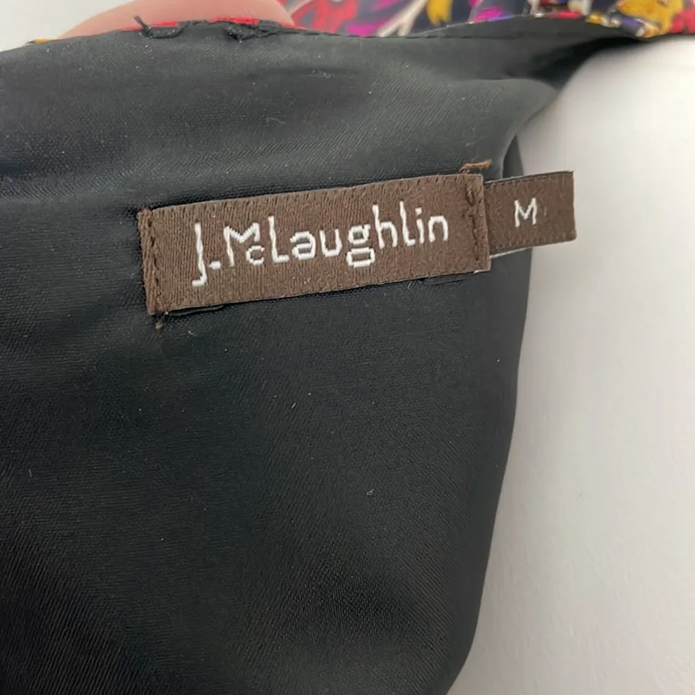 J. McLaughlin Paisley Silk Swing Dress - Image 5