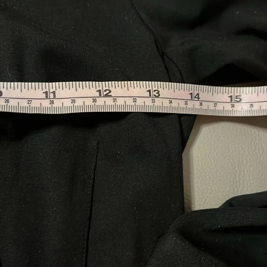 Y2k Armani Exchange Women’s Zip up Mock Neck Dress size 0 - Image 6