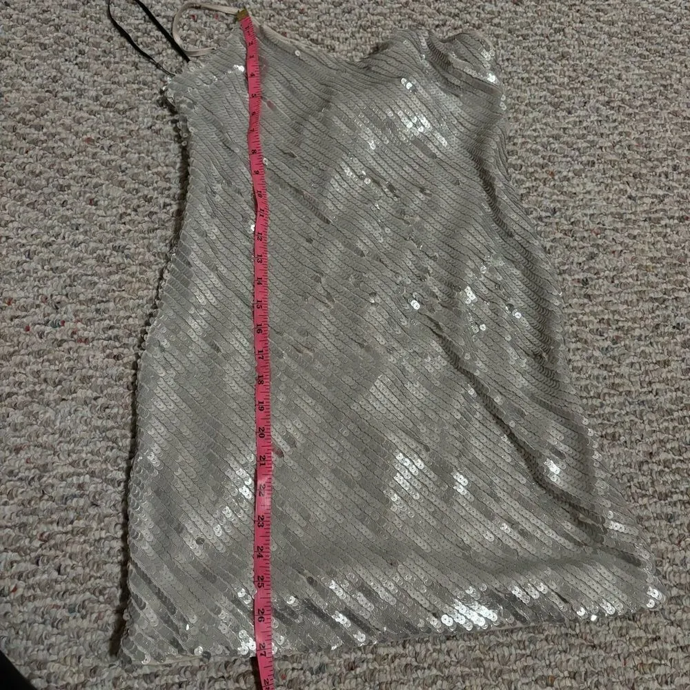 NWT Forever 21 Contemporary Sequin Tube Bodycon Mini Dress- Size Medium - Image 5