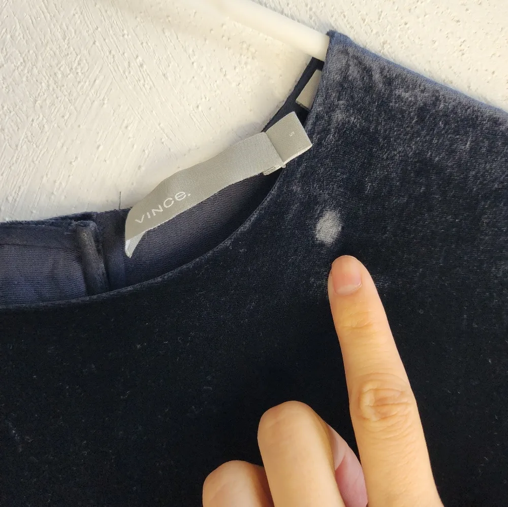 Vince Short Sleeve Velvet Top - Image 4