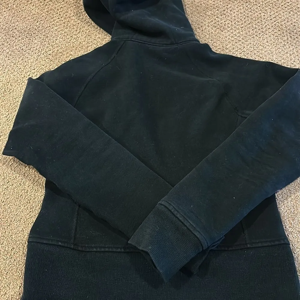 Lululemon Women’s Black Heavyweight Scuba Zip - Image 9