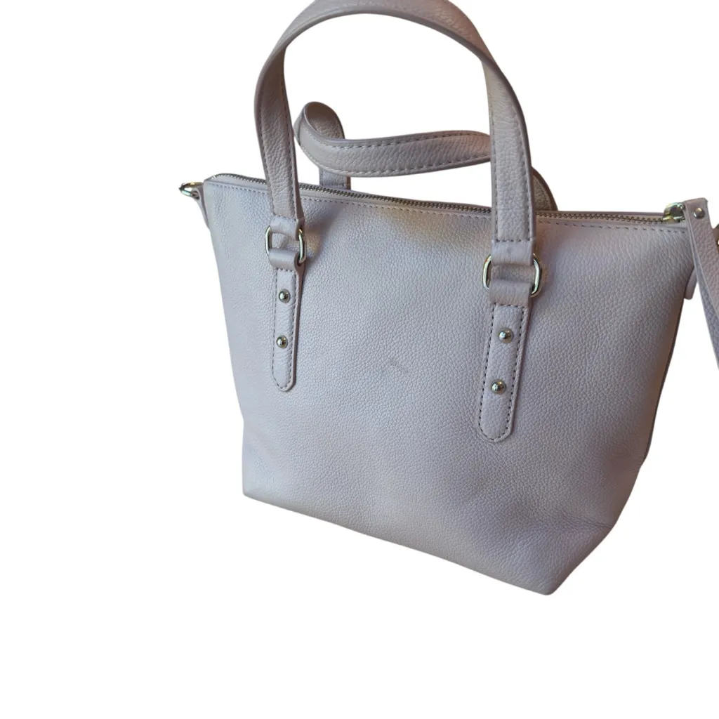 Kate Spade Larchmont Ave Small Penny Evangeline Satchel Bag Blush Pink No Strap - Image 4