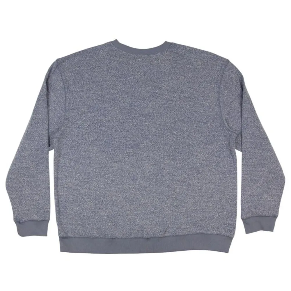 NCAA North Carolina Tar Heels Women's Crew Neck Fleece Sweatshirt in Blue, M Blue Size L - Image 3