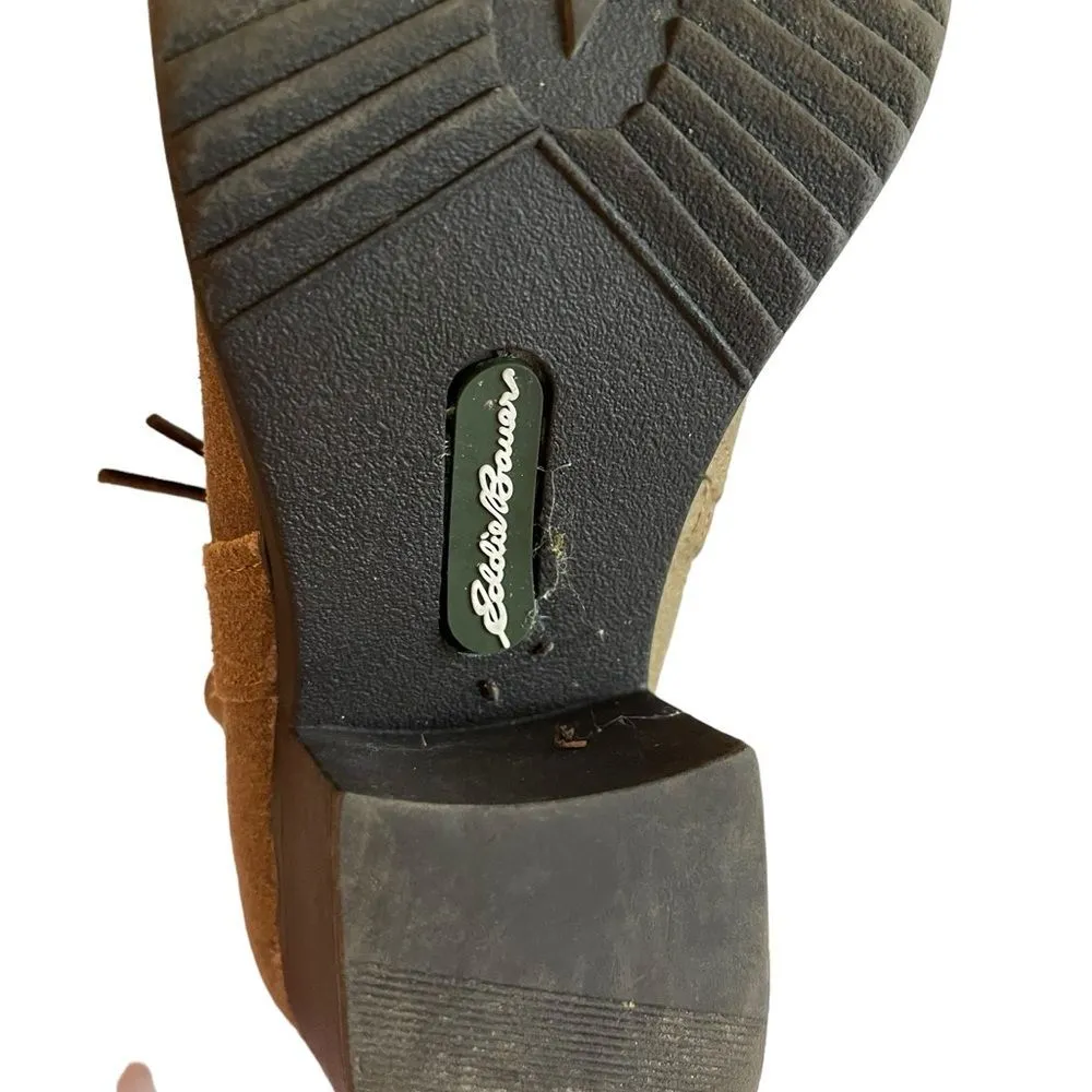 Eddie Bauer	Women's High Top Sherpa Lined Boots 6.5 - Image 5