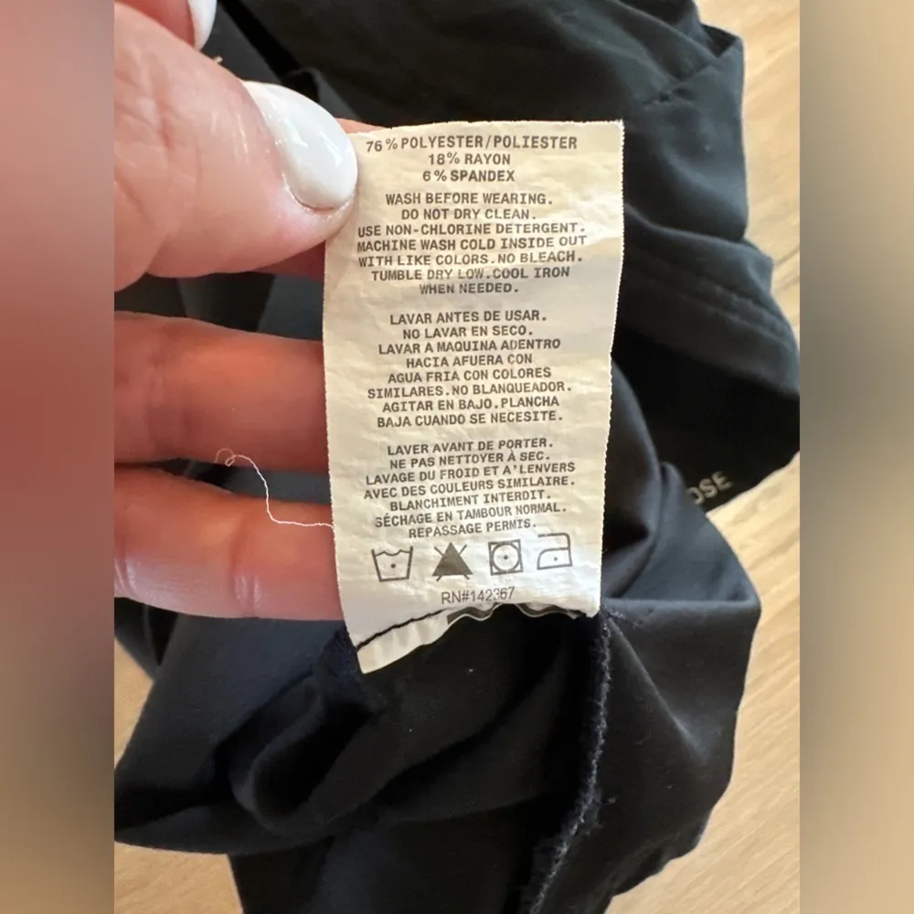 Jaanuu unisex scrub top black size 3x - Image 5