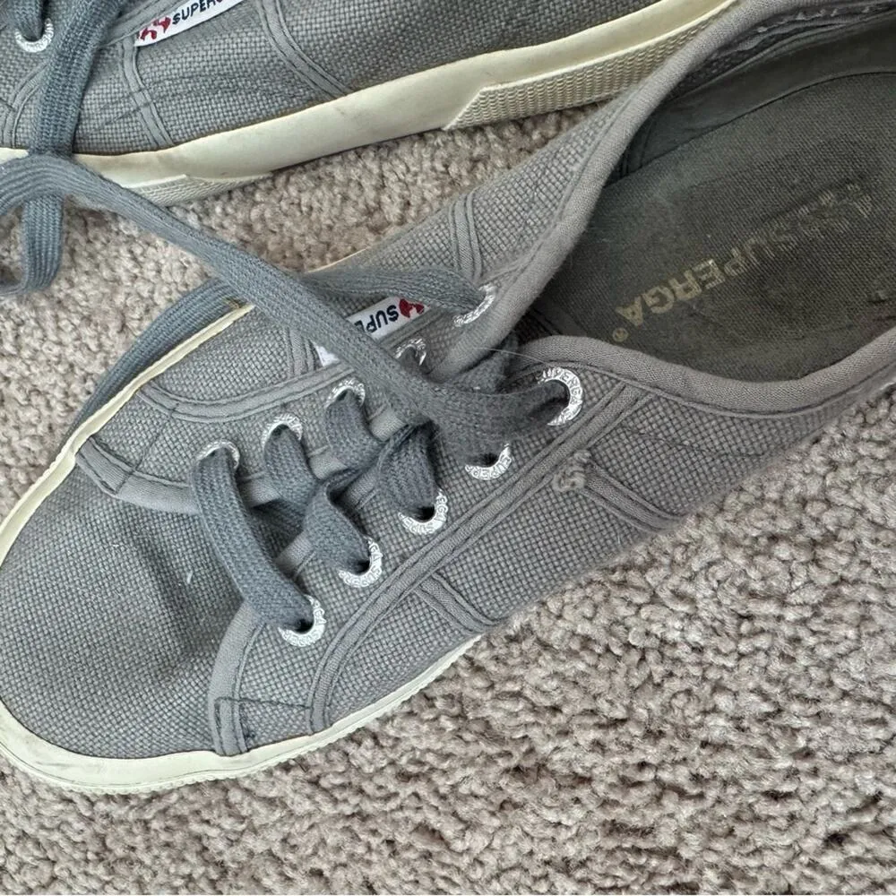 Superga Gray Sneakers 7 - Image 9