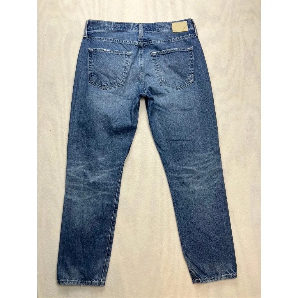 AG Adriano Goldschmied The Ex Boyfriend Slim Jeans Distressed  Women's Size 29 - Image 13