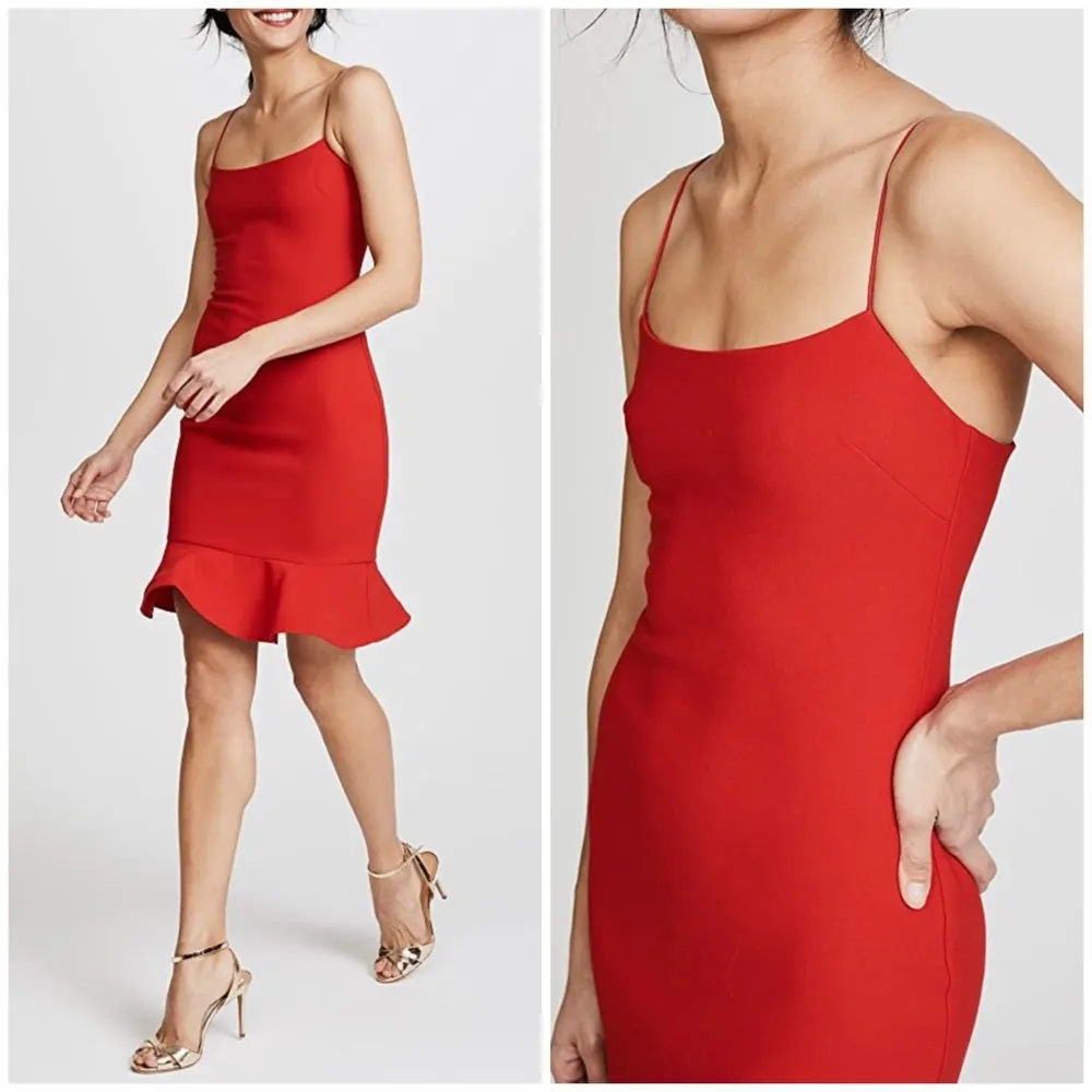 LIKELY red sheath cocktail dress - Image 4