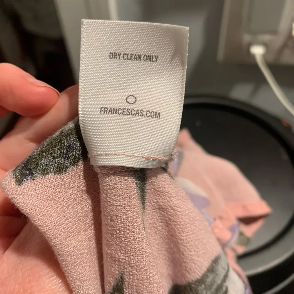 Blue Rain by Francesca’s collection | pink floral wrap top - Image 3