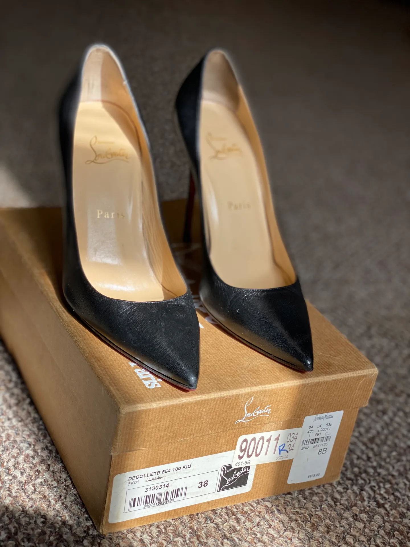 Christian Louboutin Decollete 554 100 - Image 4