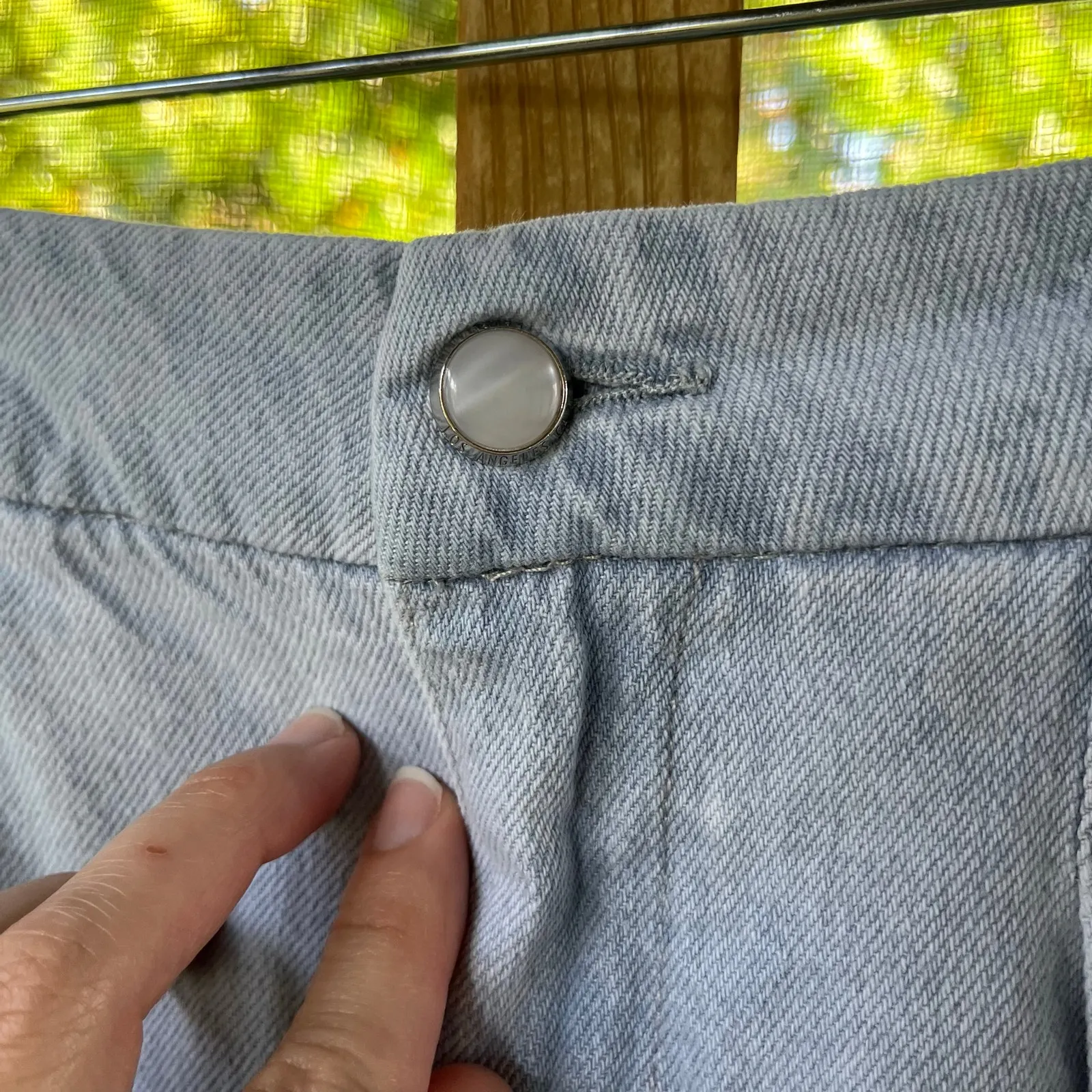 Paige Women's Pleated Bella Trouser Jeans Beaumont Wash Size 32 - Image 10