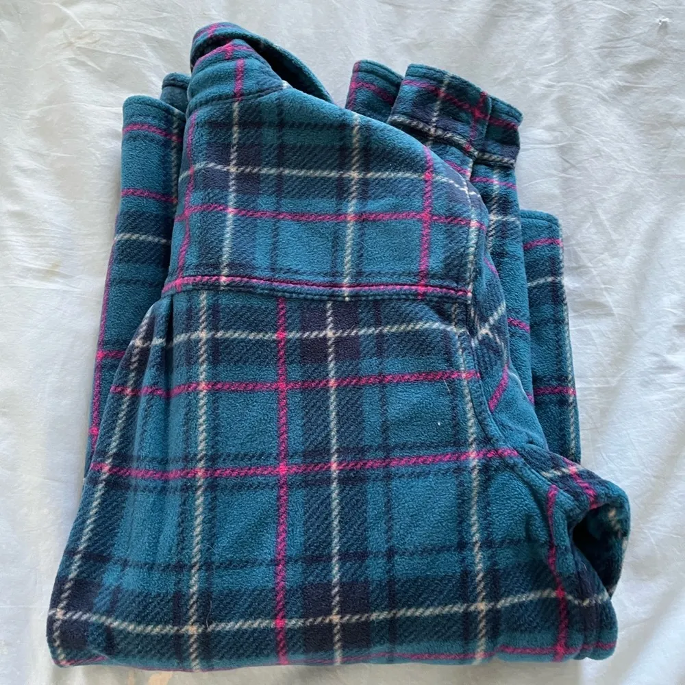 Fleece plaid “shaket” / shirt jacket - Image 6