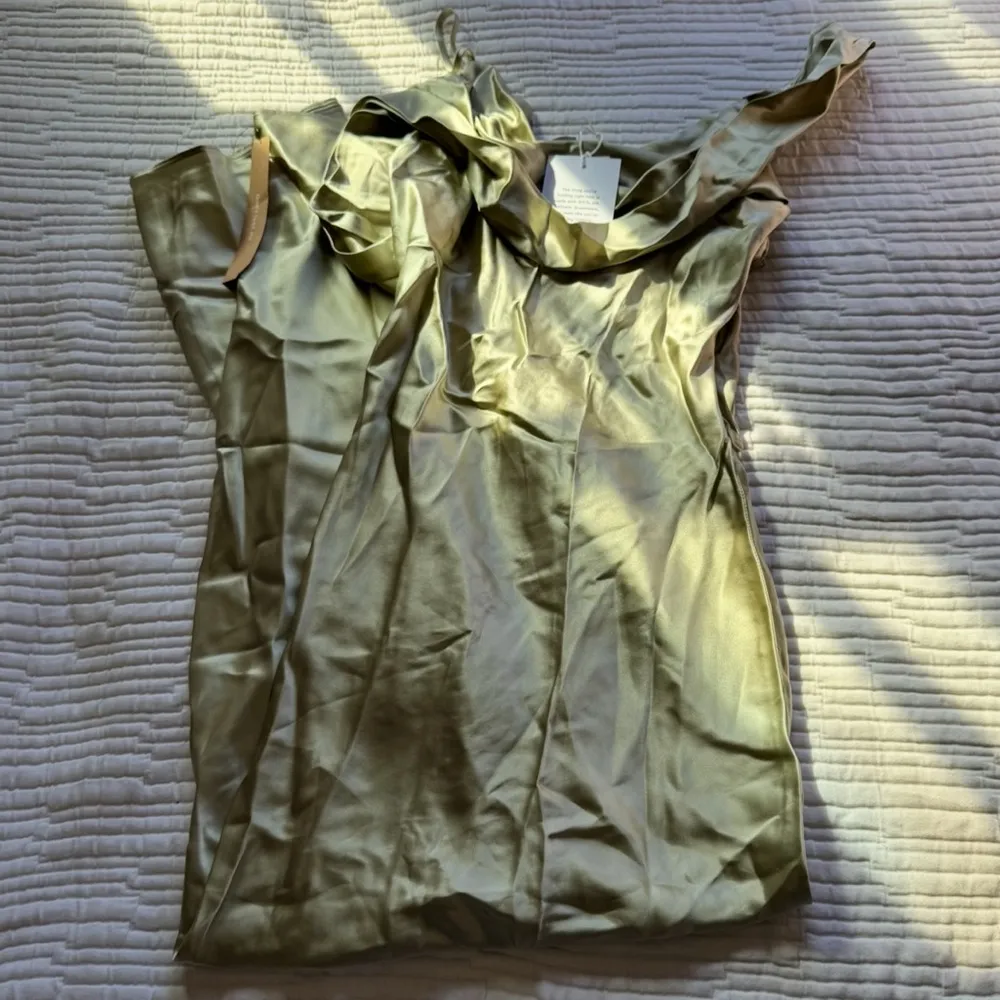 Reformation - Petites Ronda Silk Dress - Image 8