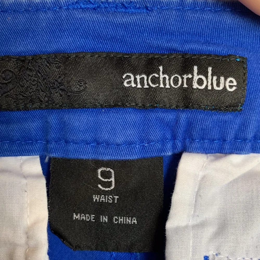 Anchor Blue Bright Blue Low Rise Chino Shorts - Image 3